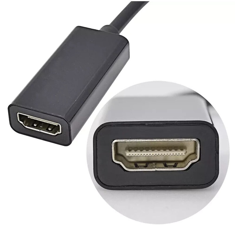 Unbranded DP Displayport Male to HDMI Female Cable Converter Adapter