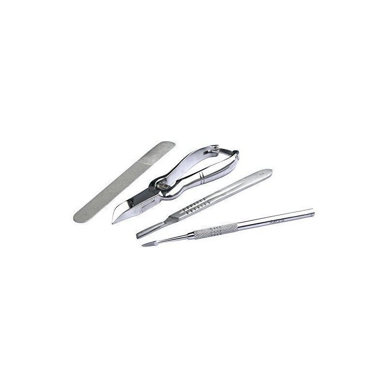 Manicure, Pedicure Chiropody Ingrown Toenail Clipper Podiatry Podiatrist Kit 4