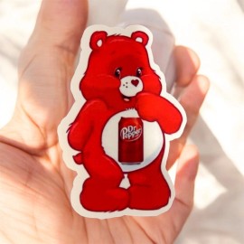 Dr Pepper Care Bear With Dr Pepper