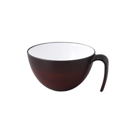 petit aide HS-36 Wood Grain Soup Bowl with Handle
