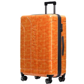 Spyder Matrix 29 Inch Expandable Hardside Upright Suitcase with 360° Spinner Wheels, TSA Approved Lock, Orange