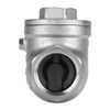 Oumefar 1pc 3/4" Check Valve Stainless Steel Swing Non Return