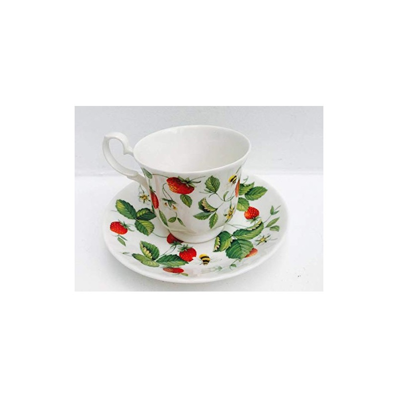 Roy Kirkham Strawberry Cup Coffee or Tea Alpine Strawberry 200