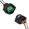 YUNPICAR H8 H11 H16 Dual Waterproof Female Connector Coupler Valve,