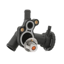 RIDEX Thermostat Coolant Cooling Water Thermostat with Seal with Lid Opening Temperature: 91°C