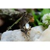 WINDALF Alania Women's Long Ring 45 mm Mother of Pearl