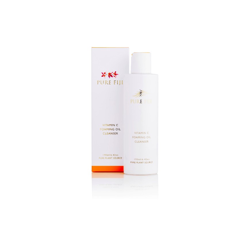Pure Fiji Vitamin C Foaming Oil Cleanser 190ml