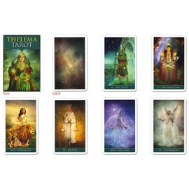 Tarot Cards, Mini Size, Divination Telling, 78 Cards, Miniature, Cerema, Tarot, Japanese Instruction Manual Included (English Language Not Guaranteed)