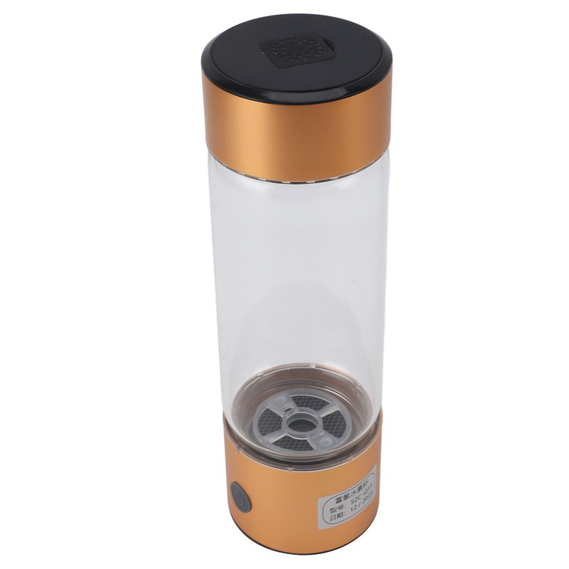 Hydrogen Water Bottle Portable 410ml Hydrogen Rich Water Glass Cup