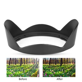 Lens Hood HB-23 Plastic Mount Lens Hood for Nikon AF S 17-35mm F 2.8D IF ED AF 18-35mm F 3.5-4 Lens Lens Protection Anti-abrasion Avoiding Backlight/Side Light/Flash