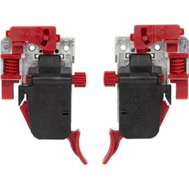 One Pair - 6-Way Adjustable Release Clip with Zinc Base for Undermount Slides for USE-Series Undermount Drawer Slides