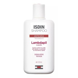 Isdin Lambdapil Anticaída Shampoo 200ml  Paquete De 3