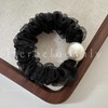 Herbeluemily Scrunchie Hair Elastic Hair Accessories, Simple, Cute, Pearl, Set
