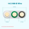 LUCKY TL 14/2 NM-B Wire with Ground, 100FT, 14 AWG