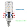 CTKcom 12W E14 LED Candelabra Light Bulbs (4 Pack),E14 Base