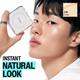 CLIO Kill Cover Founwear Cushion The Original – 20 Shades, Buildable Light to Medium Coverage, Natural Finish, Korean Makeup Foundation, Long-Lasting Skin Fit, 23N GINGER