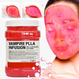 Vajacial Hydro Jelly Mask Powder for Face, Jelly masks for Facials Professional, Jelly Mask for Face or Teens and Women (Vampire)