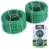 2 x 50 m Plant Binding Wire Silver - Diameter