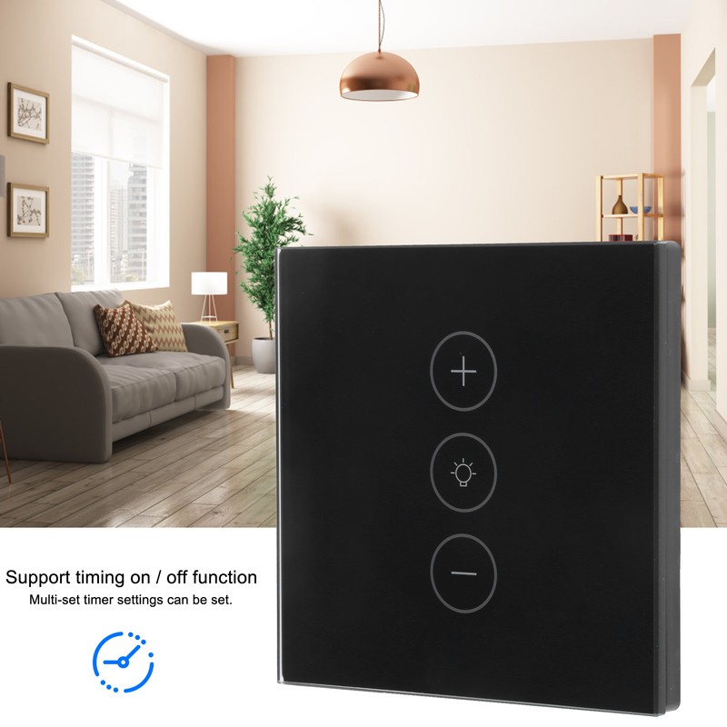 Wifi Smart Dimmer Switch Voice Touch Phone APP Remote Control