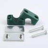 Hydraulic Pipe Clamp 2PCS Plastic Pipe Clamps Standard Metric Tube