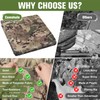 Camohute Camo Netting, Camouflage Netting, Quiet Mesh Sunshade, Fence Canopy