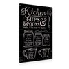 BEASTZHENG Funny Kitchen Conversions Chart Metal Tin Sign Wall Art