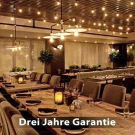 LVWIT 6.5W E27 Filament LED Glühfaden A60, 2700K Warmweiß, Ersatz für 60W Glühlampe, ultrahell 806 lm, Rustikalampe in Kolbenform, Filamentstil klar (6er Pack)