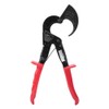 Ratchet Cable Cutter, HS-325A Insulated HCS Copper Aluminum Cutting Tool,
