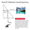okcsc Horizontal Lazy Glasses 90°Angle Lying Down Bed Reading Prism