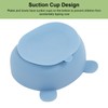 5pcs Baby Feeding Kit Food Grade Silicone Bear Design Plate