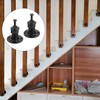 Handrail Holder Handrail Bracket Handrail Support Railing Brackets - Black