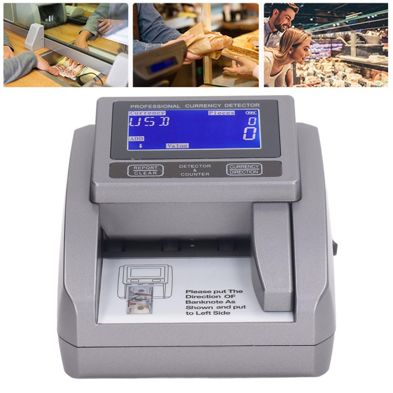 Money Counting Machine, Denomination Money Counting Machine, Small Commercial Hand
