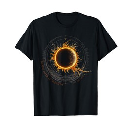 Path of Totality Fan Watching Shirt 2024 Total Solar Eclipse T-Shirt
