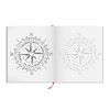 Antique Compass Stencil, 14 x 14 Inch (L) - Vintage