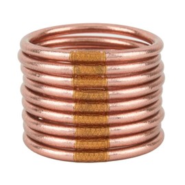 BuDhaGirl Rose Gold All Weather Bangles® (AWB) - Serenity Prayer