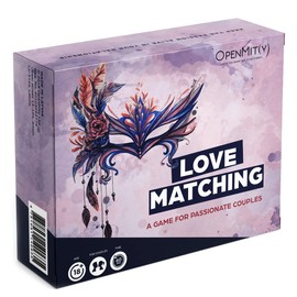 OpenMity Board Game for Couples – Playful, Exciting and Romantic Card Game for Two – Love Matching Game for Couples Date Ideas