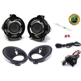 RP Remarkable Power, Compatible with 2014-2015 Camaro LS/LT 3.6L V6 Fog Light Kits included Switch Wiring,with H11-12V 55W Bulbs FL7081