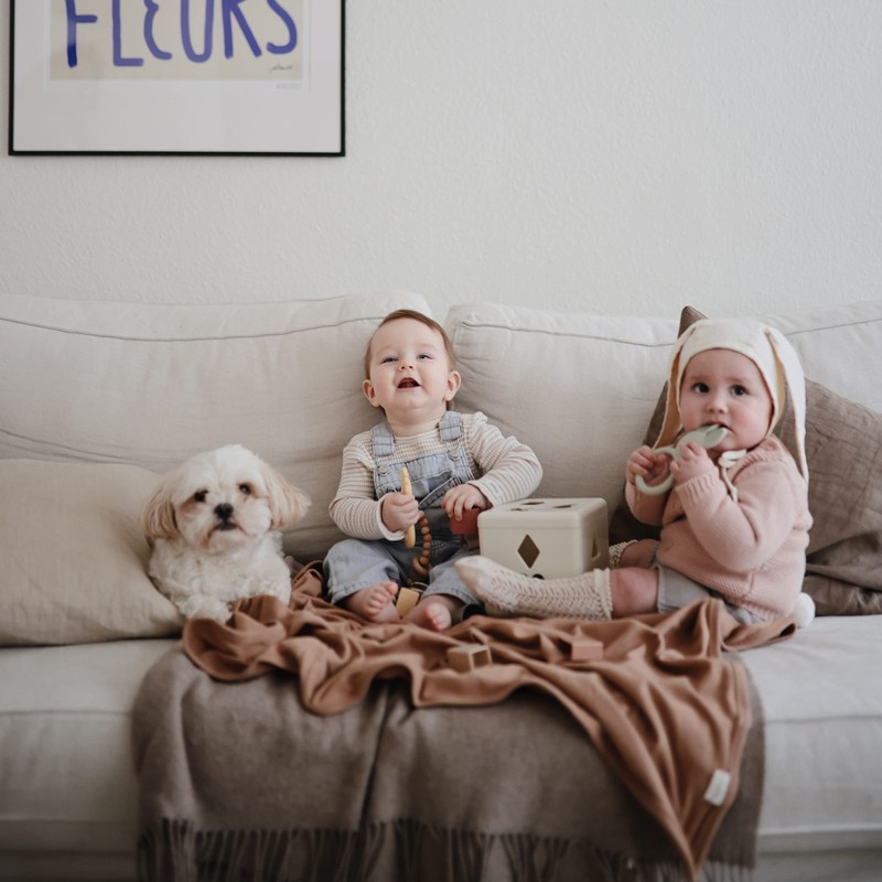 mushie Silicone Baby Teether Toy | Bunny