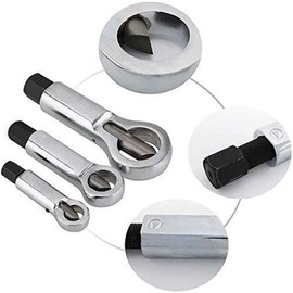 Metal Nut Splitter Cracker, Metal Nut Splitter Breaker Manual Pressure Nut Cracker Remover Extractor Tool, 9-12mm/12-16mm/16-22mm Nut Remover Extractor Tools