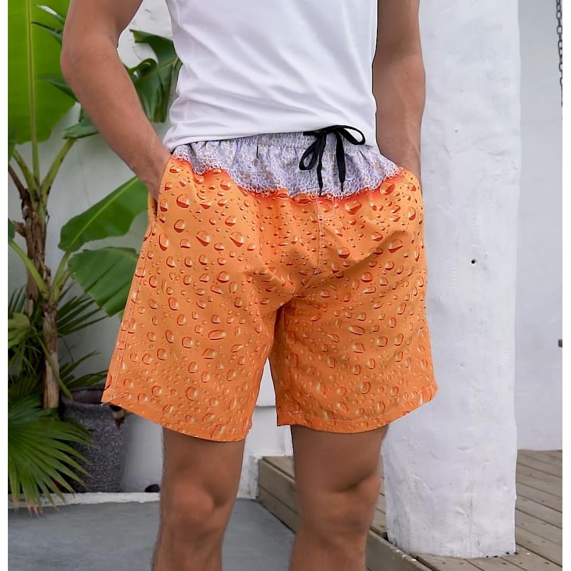 Loveternal Men's Swimming Shorts Leisure Short Summer Beach Shorts 3D