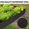 Meyoppm 6 Inch Metal Landscape Edging, 6 Pack Heavy Duty
