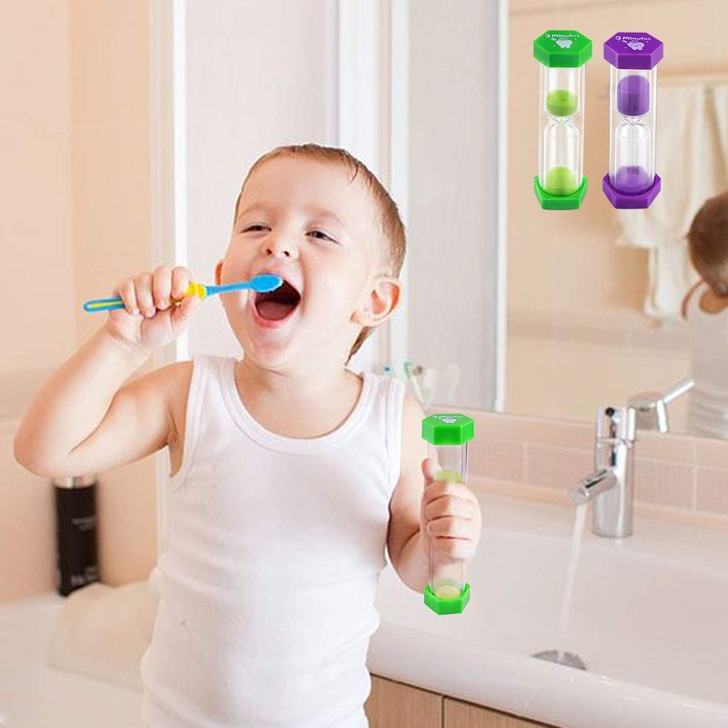 Jeowoqao Tooth Brushing Timers for Kids and Teens, 3 Minutes