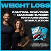 Jawz Gum Jawline Chewing Gum, 4 Pack Box, Blue Razz,