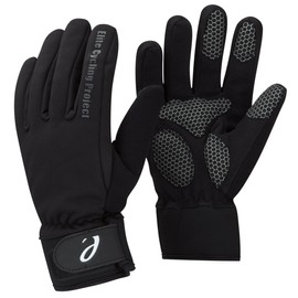 Elite Cycling Project Malmo Waterproof Winter Cycling Gloves Padded Palms Thinsulate Lined Black L
