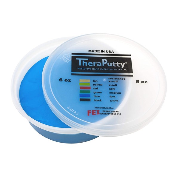 Theraputty Exercise Putty, Blue, 6 oz