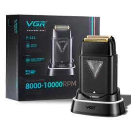 334 Foil Shaver for Bald Head with 10000 RPM Charging Base