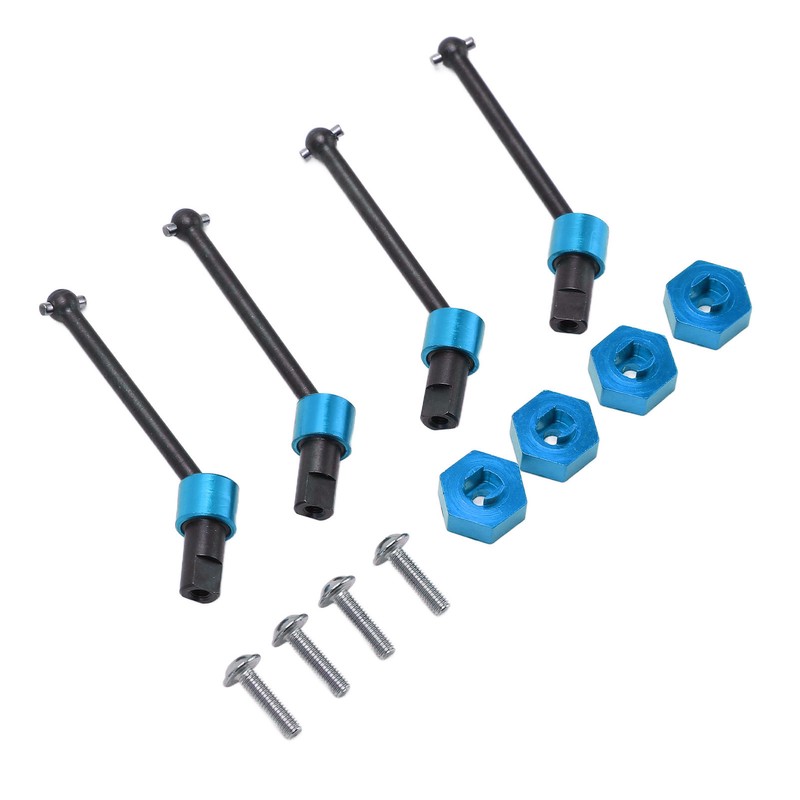 Metal Driveshaft Assembly Hex Wheel Hubs Combiner CVD for Traxxas