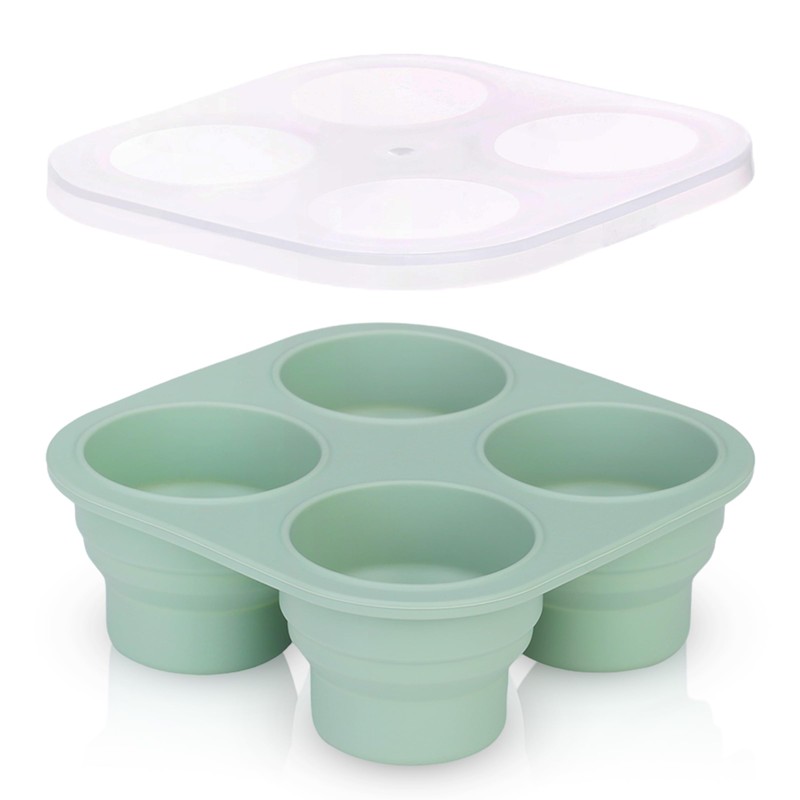 UR Happy Place Silicone Freezer Tray with Lid - Stackable