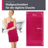 Lashuma Terry Towelling Bath Towel Set 70 x 140 cm