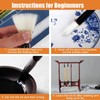 Linkstyle Chinese Calligraphy Brush Set, Mixed Size Japanese Kanji Sumi